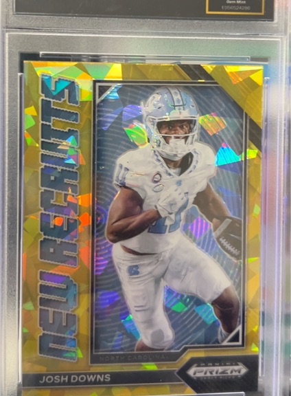 2023 Panini Prizm Draft Picks New Recruits #NR-11 Josh Downs — front