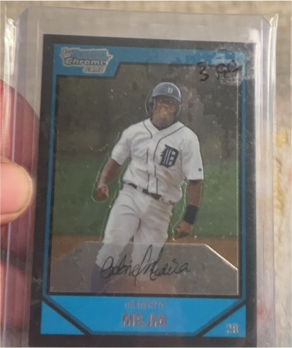 2007 Bowman Chrome #BC60 Gilberto Mejia — front