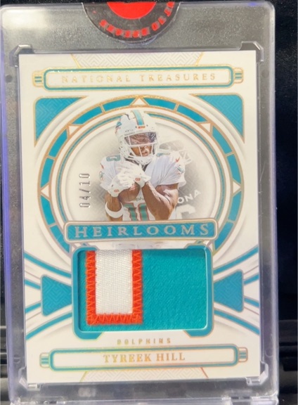 2024 Panini National Treasures Heirlooms #04 Tyreek Hill — front