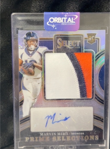 2023 Panini Select Football Prime Selections #PS-MMI Marvin Mims — front