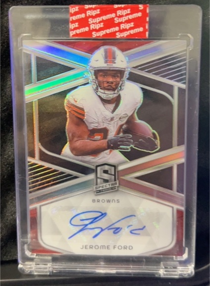 2024 Panini Spectra #SIG-JFD Jerome Ford — front