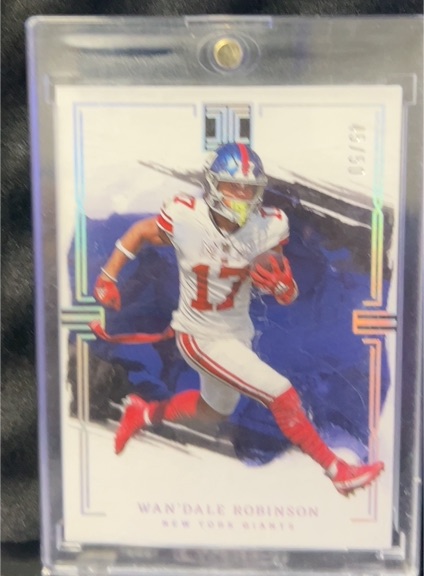 2023 Panini Impeccable #199 Wan'Dale Robinson — front