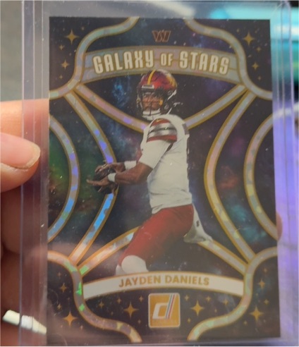2025 Panini Donruss Galaxy of Stars #1 Jayden Daniels — front