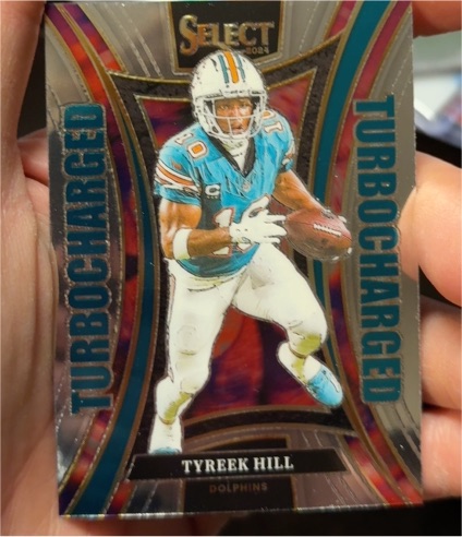 2024 Panini Select #5 Tyreek Hill Turbocharged — front
