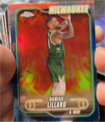 2024-25 Topps Chrome #2 Damian Lillard — front