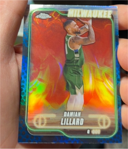 2024-25 Topps Chrome #2 Damian Lillard — front