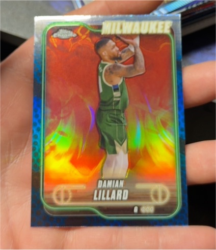 2024-25 Topps Chrome #2 Damian Lillard — front