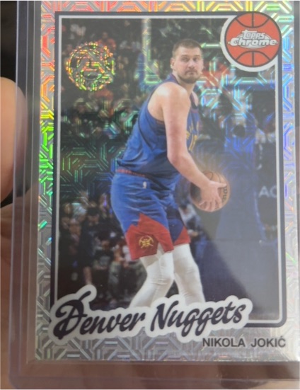 2025-26 Topps Chrome #TC-NJ Nikola Jokic — front