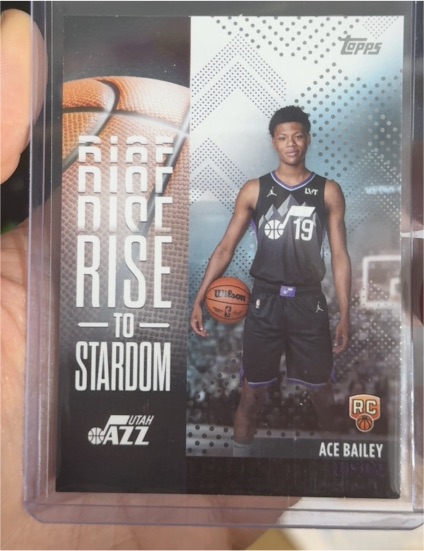 2025-26 Topps Basketball #RTS-5 Ace Bailey Rise to Stardom — front