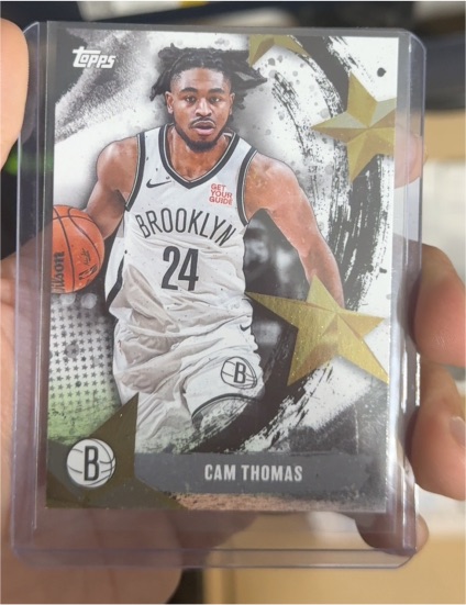 2025-26 Topps Stars of the NBA #SA-13 Cam Thomas — front