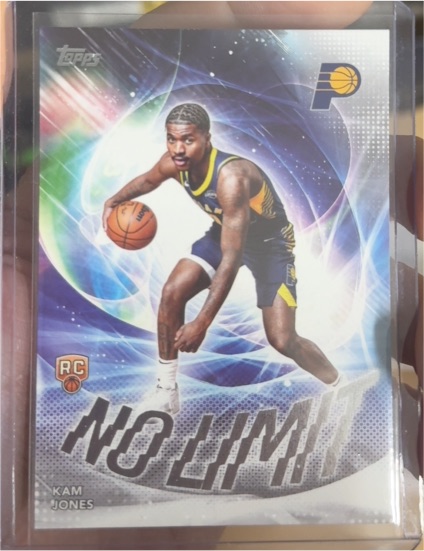 2025-26 Topps #NL-38 Kam Jones No Limit Rookie — front