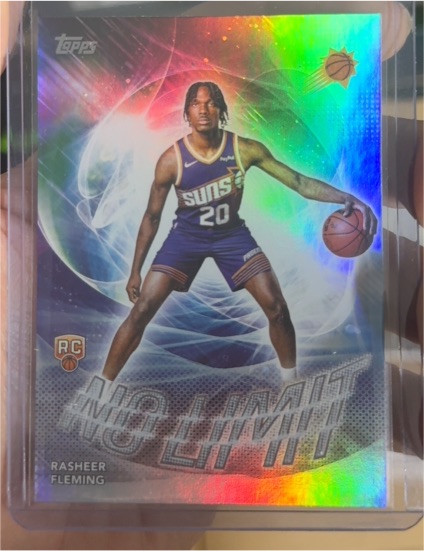2025-26 Topps #NL-31 Rasheer Fleming No Limit — front