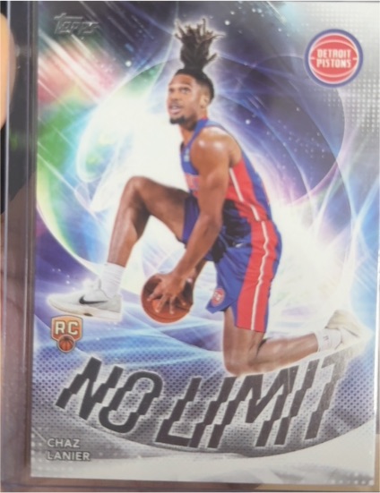 2025-26 Topps #NL-37 Chaz Lanier No Limit — front