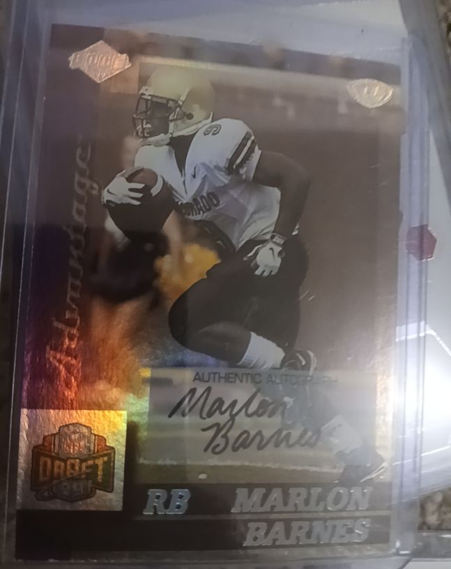1999 Collector's Edge Advantage #153 Marlon Barnes — front