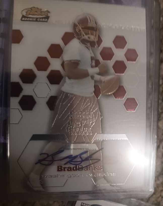 2003 Topps Finest #140 Brad Banks — front