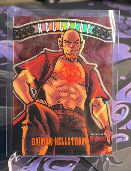 2023 Fleer Ultra Midnight Sons Hellfire #HF-20 Daimon Hellstrom — front