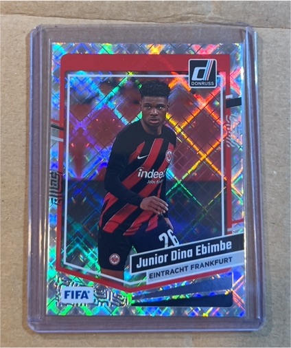 2023-24 Panini Donruss Soccer #144 Junior Dina Ebimbe — front