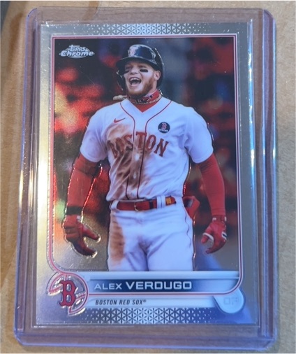 2022 Topps Chrome #33 Alex Verdugo — front