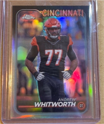 2024 Topps Chrome #30 Andrew Whitworth — front