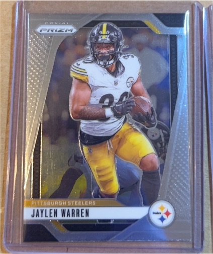 2024 Panini Prizm #242 Jaylen Warren — front