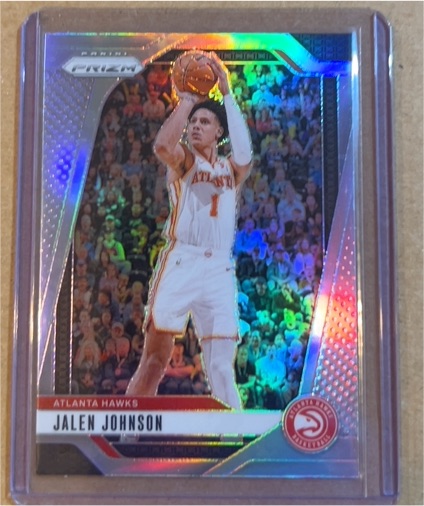 2024-25 Panini Prizm #120 Jalen Johnson — front