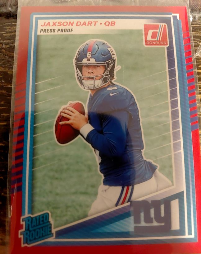 2025 Panini Donruss #400 Jaxson Dart — front