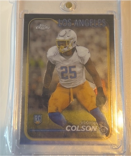 2024 Topps Chrome #291 Junior Colson — front