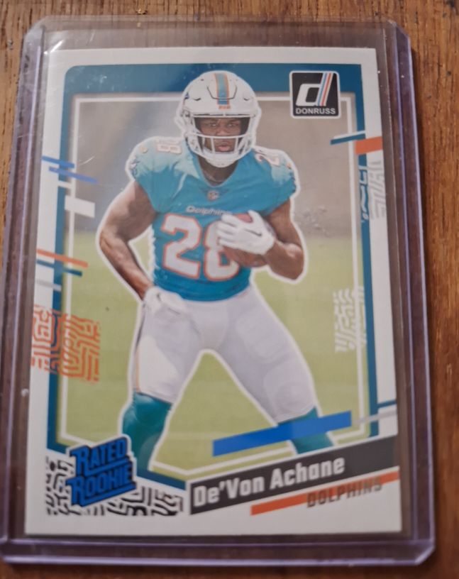 2023 Panini Donruss #365 De'Von Achane — front