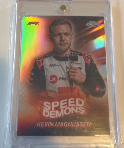 2024 Topps Chrome Formula 1 #SD-16 Kevin Magnussen Speed Demons — front