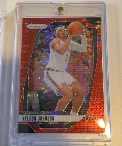 2024-25 Panini Prizm #24 Keldon Johnson — front
