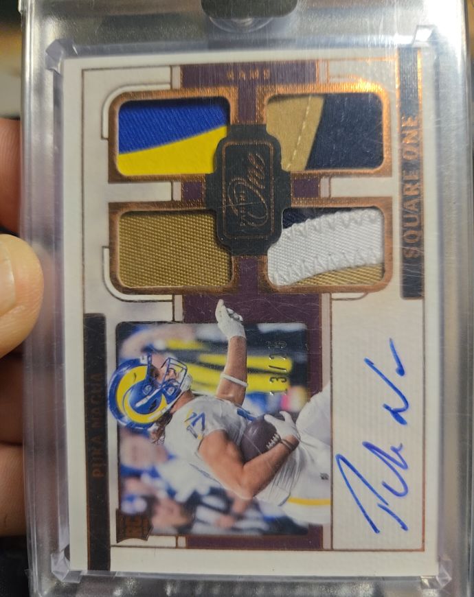 2023 Panini One #SQ1 Puka Nacua — front