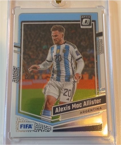 2023-24 Panini Donruss Optic #8 Alexis Mac Allister — front