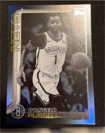 2025-26 Topps #8 D'Angelo Russell — front