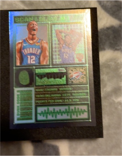 2025-26 Topps Scan & Slam #SS-4 Shai Gilgeous-Alexander — front