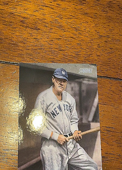 2001 Topps Stadium Club Babe Ruth — front
