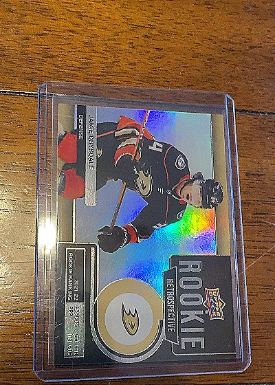 2022-23 Upper Deck Rookie Retrospective #RR-4 Jamie Drysdale — front