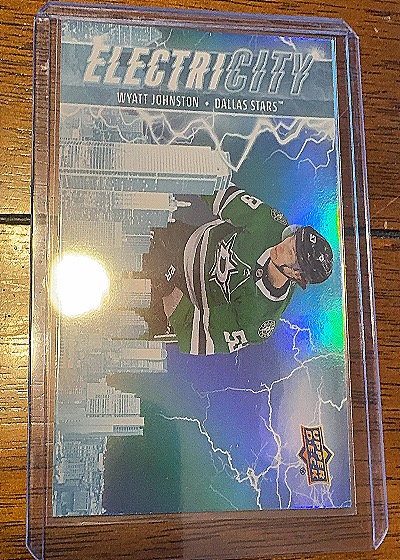 2024-25 Upper Deck ElectriCITY #EC-8 Wyatt Johnston — front