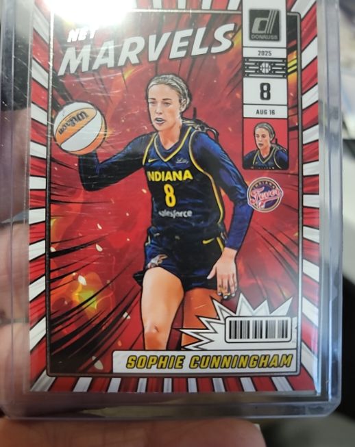 2025 Panini Donruss WNBA #11 Sophie Cunningham Net Marvels — front