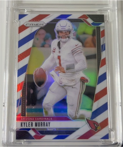 2024 Panini Prizm #1 Kyler Murray Red White and Blue — front