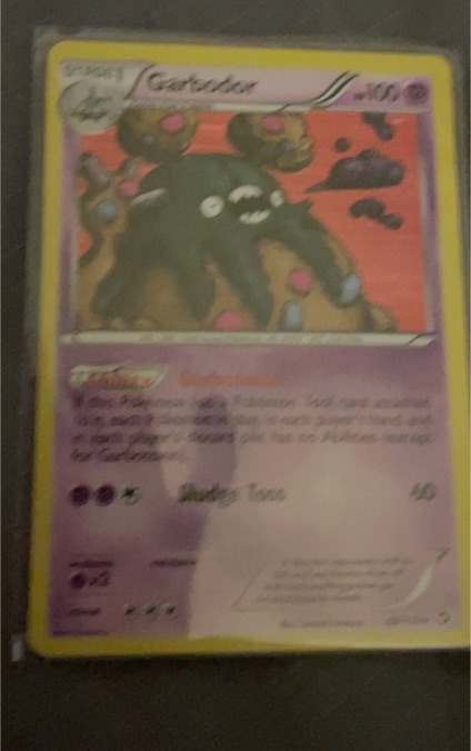 2013 Pokémon Legendary Treasures #68 Garbodor — front