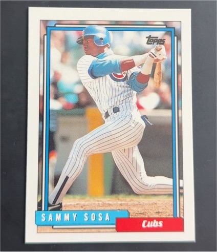 1992 Topps Traded #109T Sammy Sosa — front