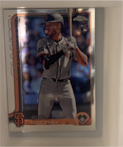 2025 Topps Chrome #116 Grant McCray — front