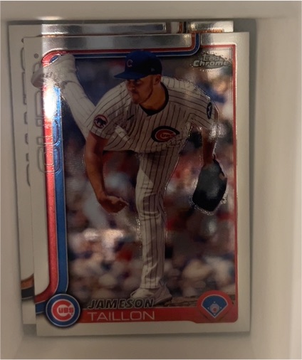 2025 Topps Chrome #33 Jameson Taillon — front