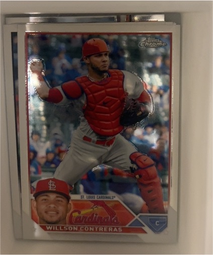 2023 Topps Chrome #139 Willson Contreras — front