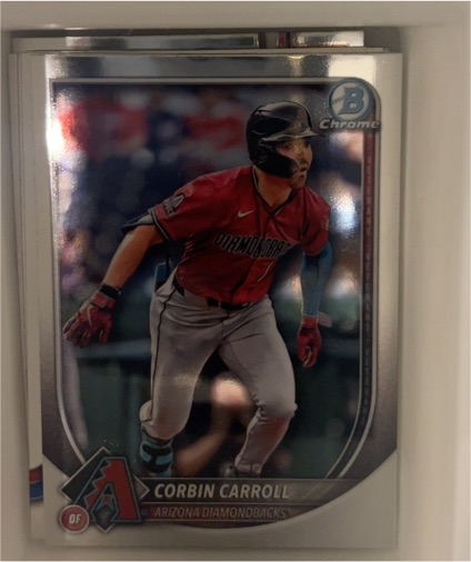 2025 Bowman Chrome #85 Corbin Carroll — front
