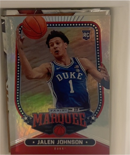2021 Panini Chronicles Marquee #153 Jalen Johnson — front