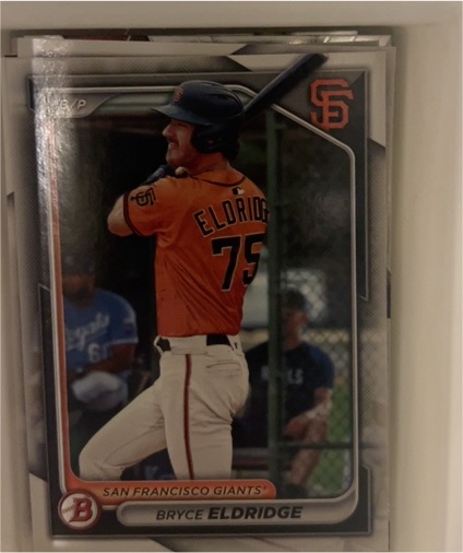 2024 Bowman #BP-134 Bryce Eldridge — front