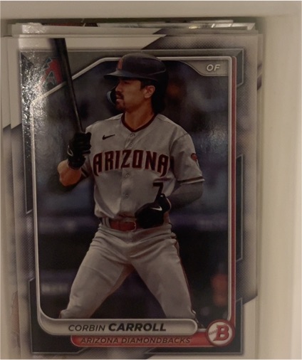 2024 Bowman #25 Corbin Carroll — front