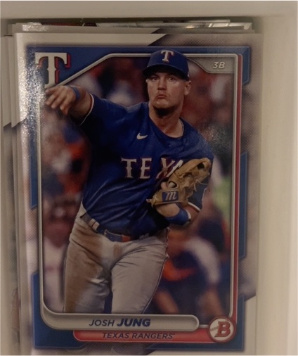 2024 Bowman #98 Josh Jung — front