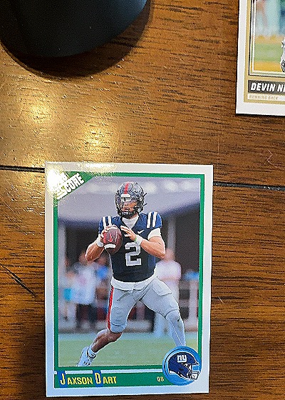 2022 Panini Score #50 Jaxson Dart — front